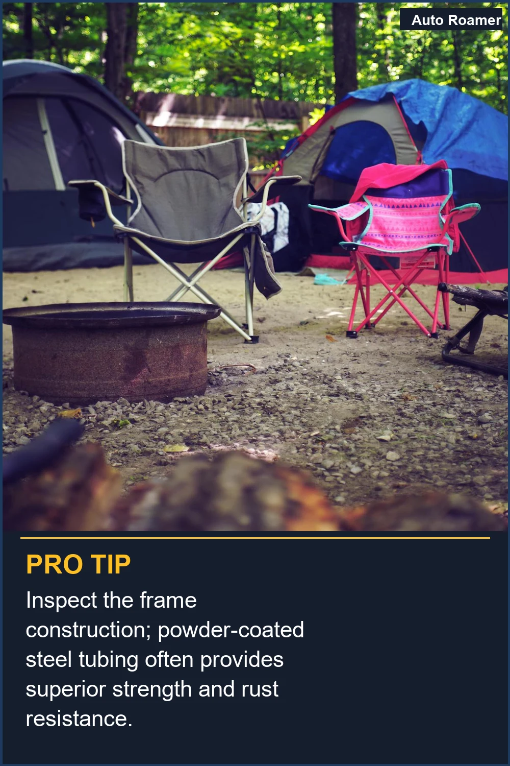 Inspect the frame construction; powder-coated steel tubing often provides superior strength and rust resistance.