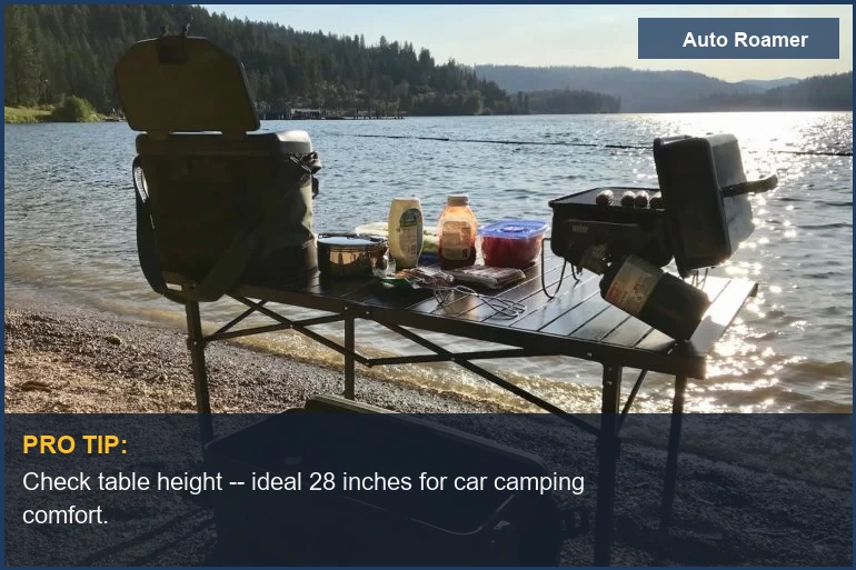 Mountain Summit Gear Heavy Duty Roll Top Table