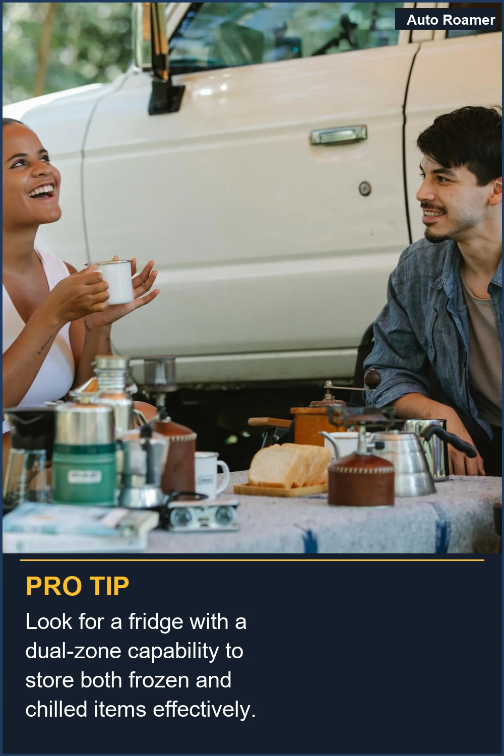 Look for a fridge with a dual-zone capability to store both frozen and chilled items effectively.