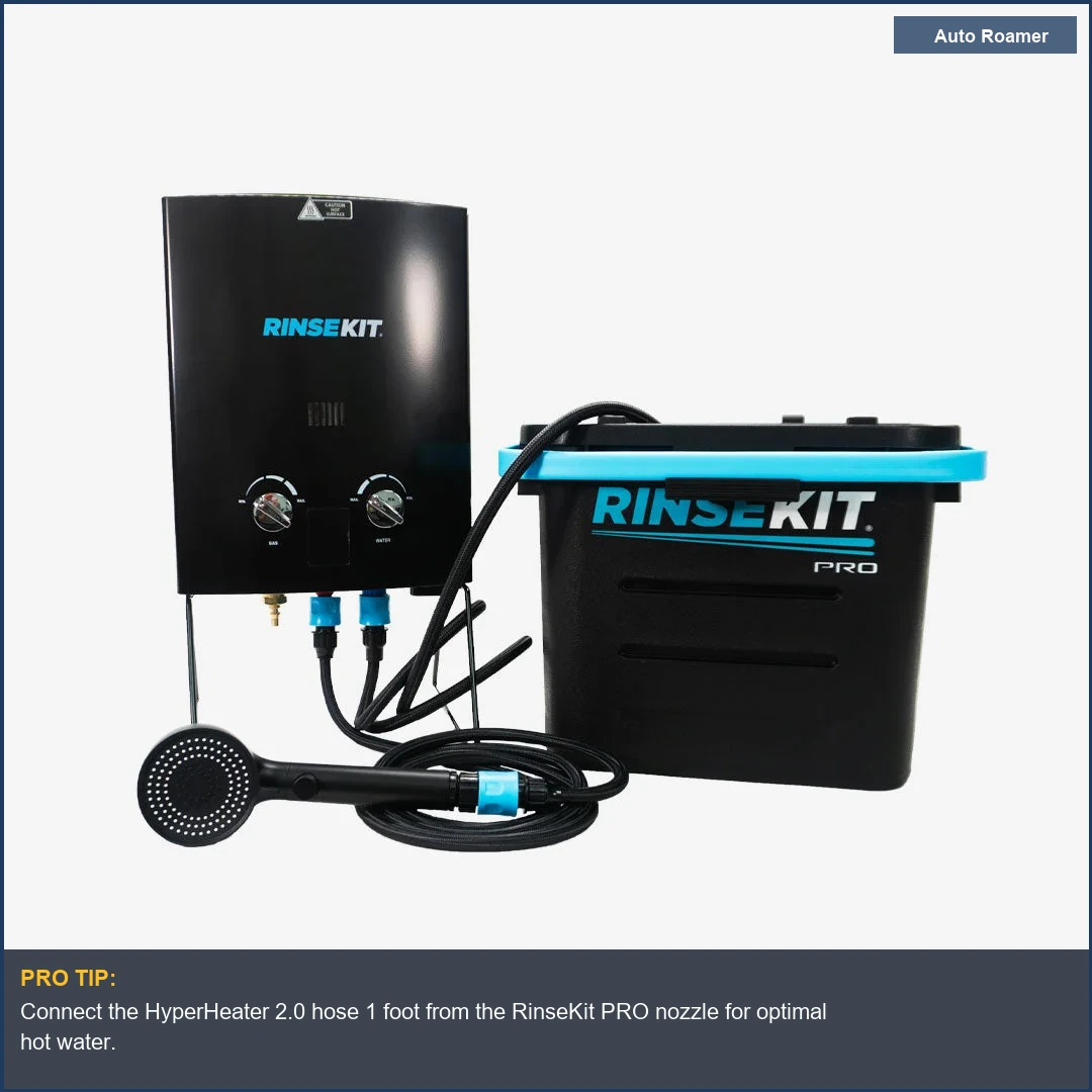 RinseKit PRO + HyperHeater 2.0