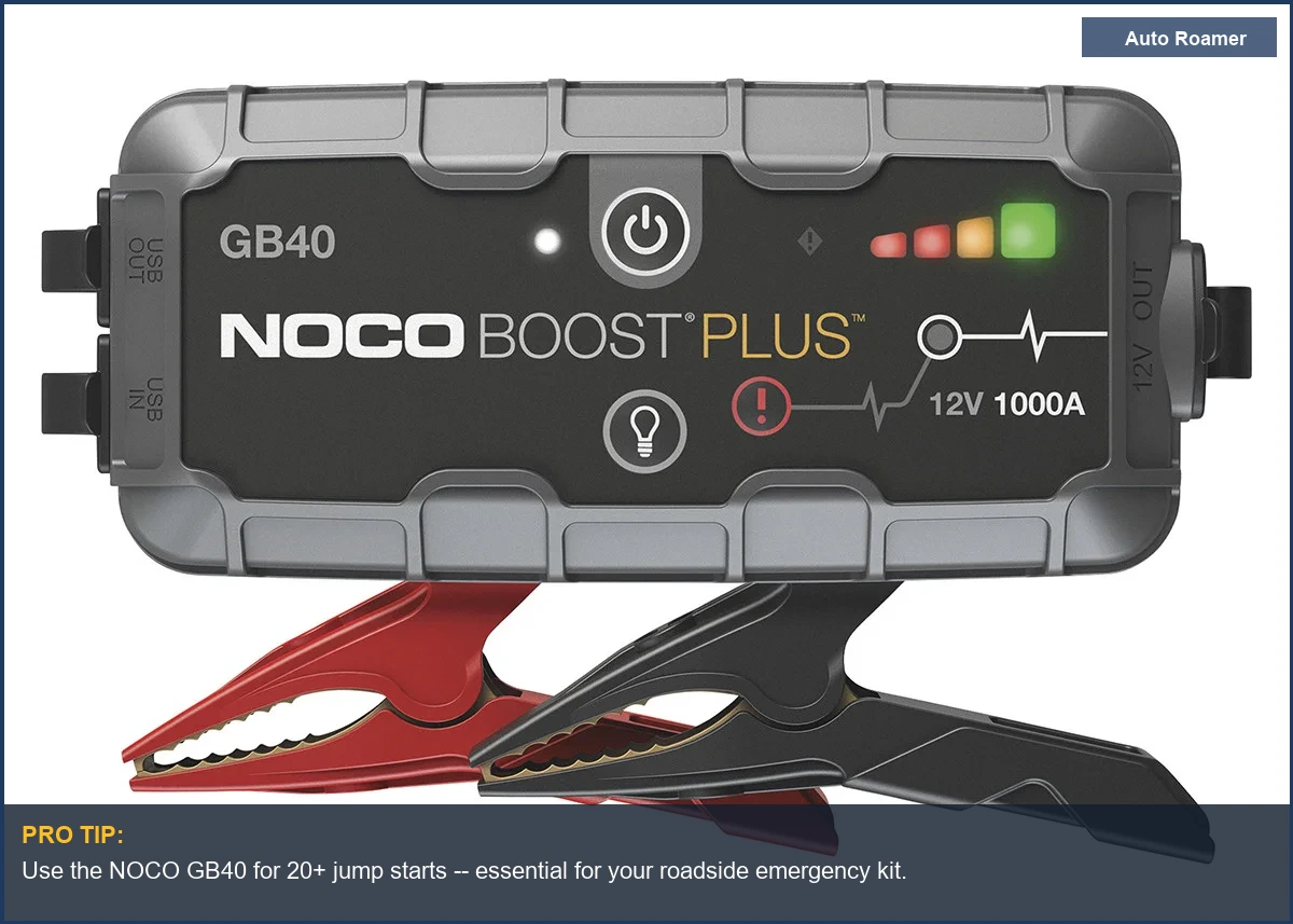NOCO Boost Plus GB40 Jump Starter
