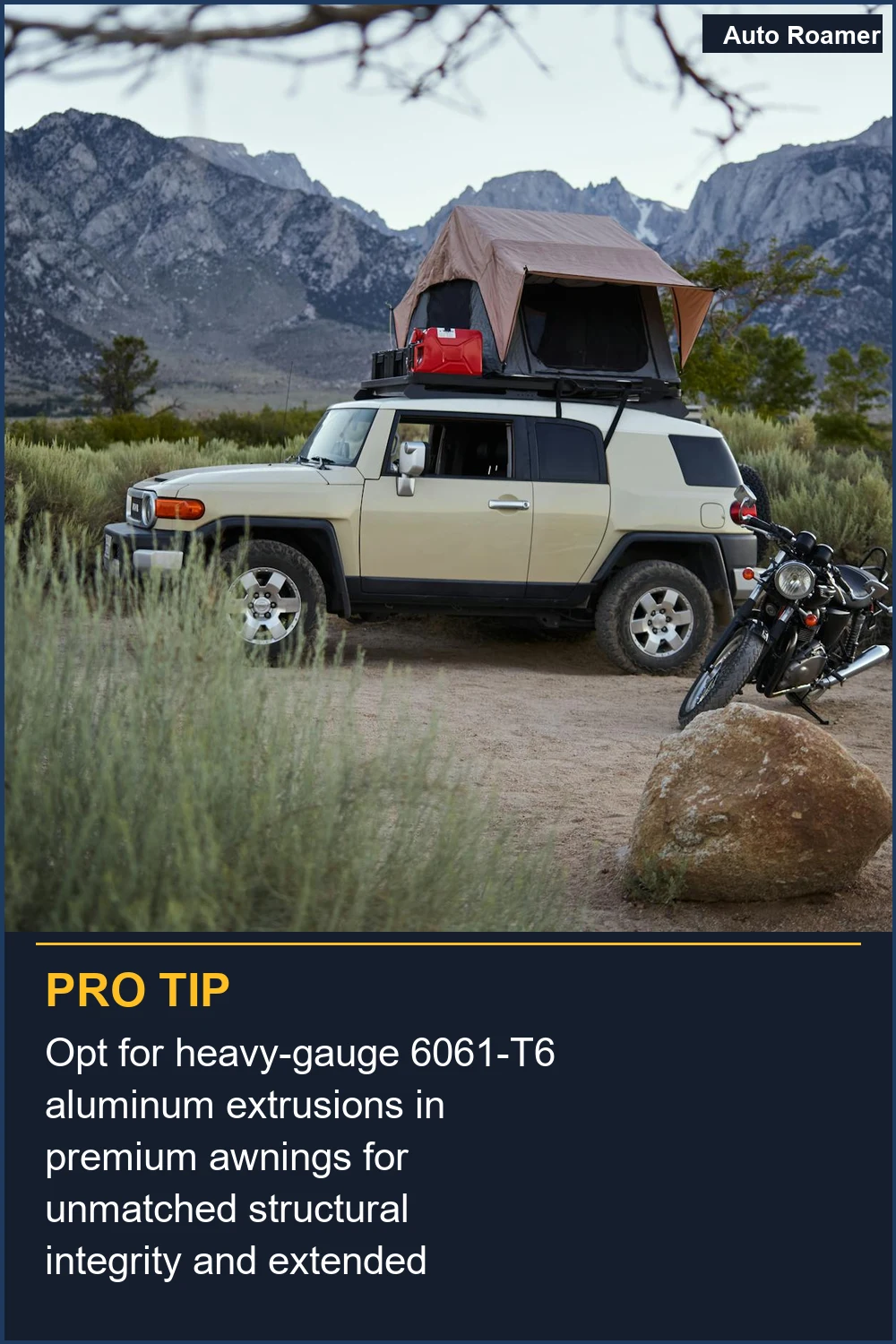 Opt for heavy-gauge 6061-T6 aluminum extrusions in premium awnings for unmatched structural integrity and extended lifespan.