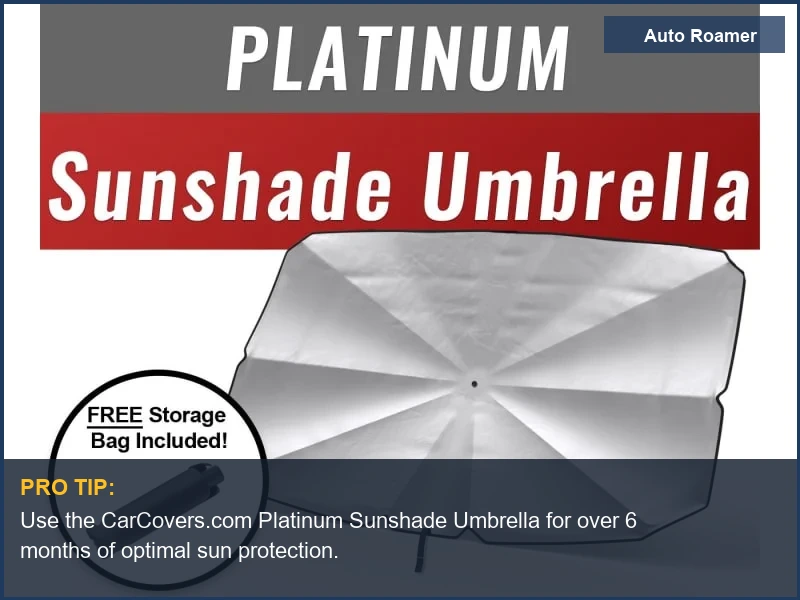 CarCovers.com Platinum Sunshade Umbrella