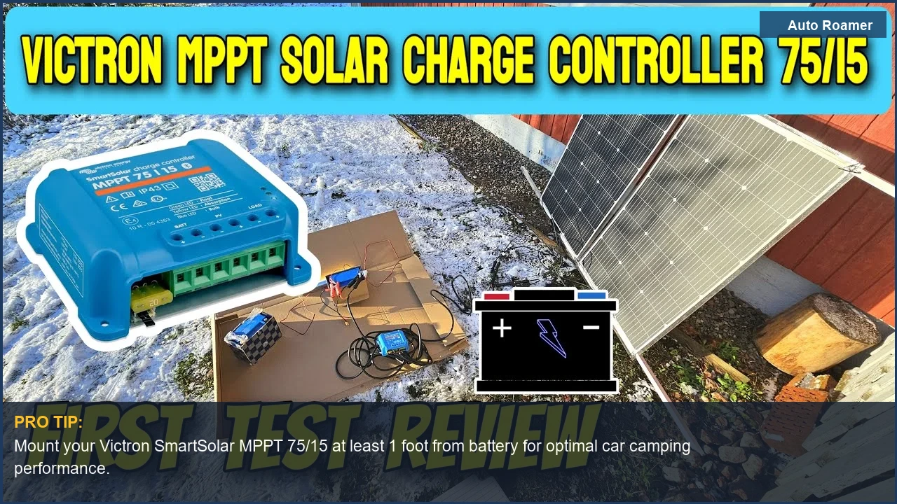 Victron Energy SmartSolar MPPT 75/15 Charge Controller