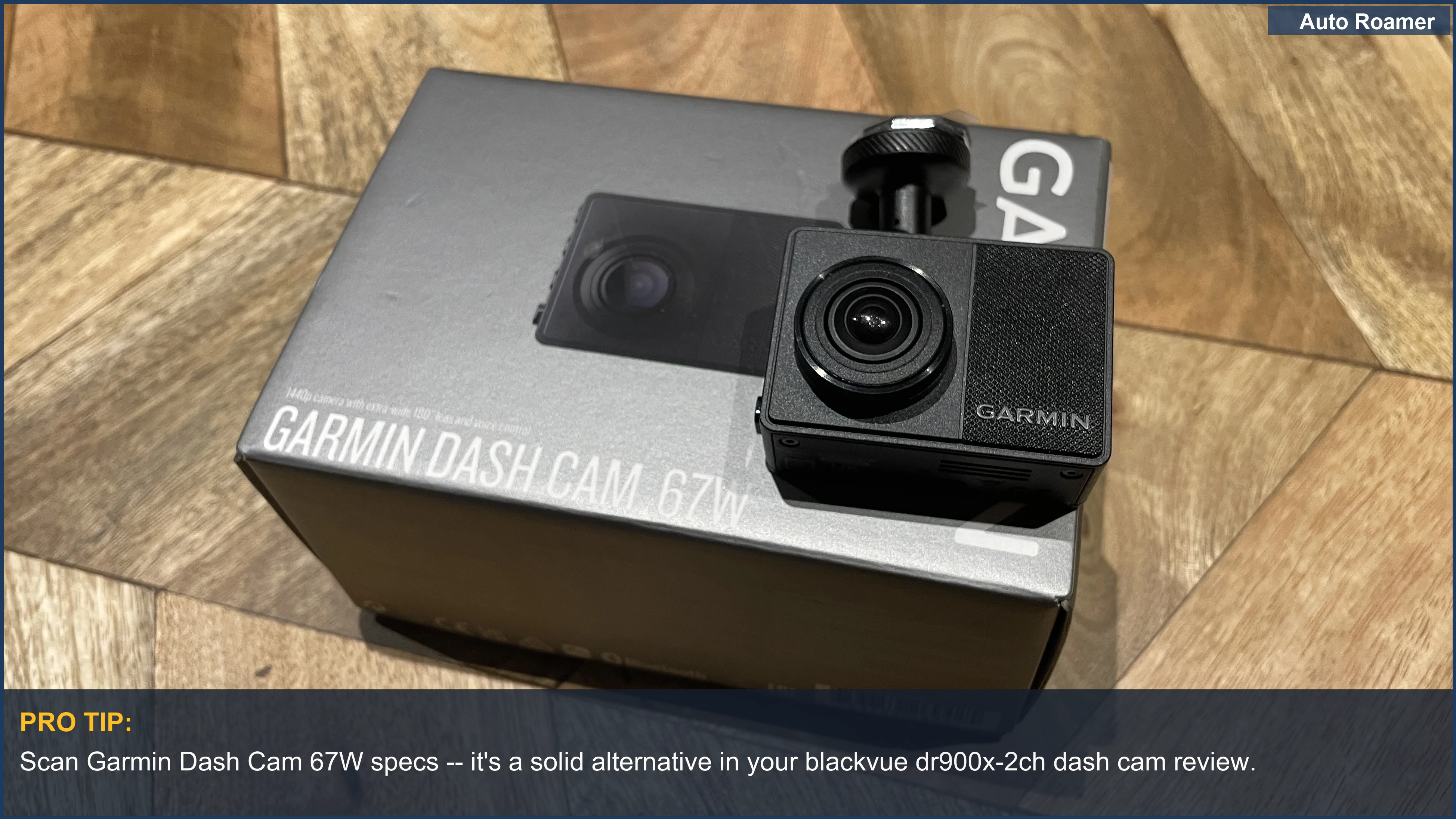Garmin Dash Cam 67W