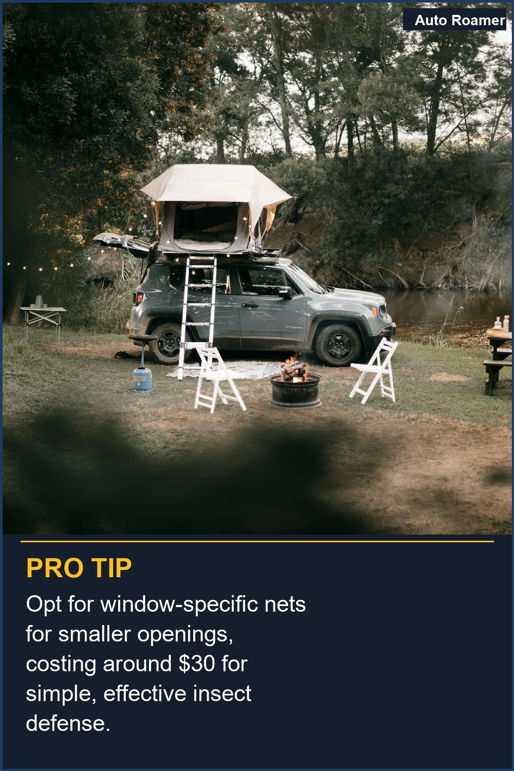 Opt for window-specific nets for smaller openings, costing around $30 for simple, effective insect defense.