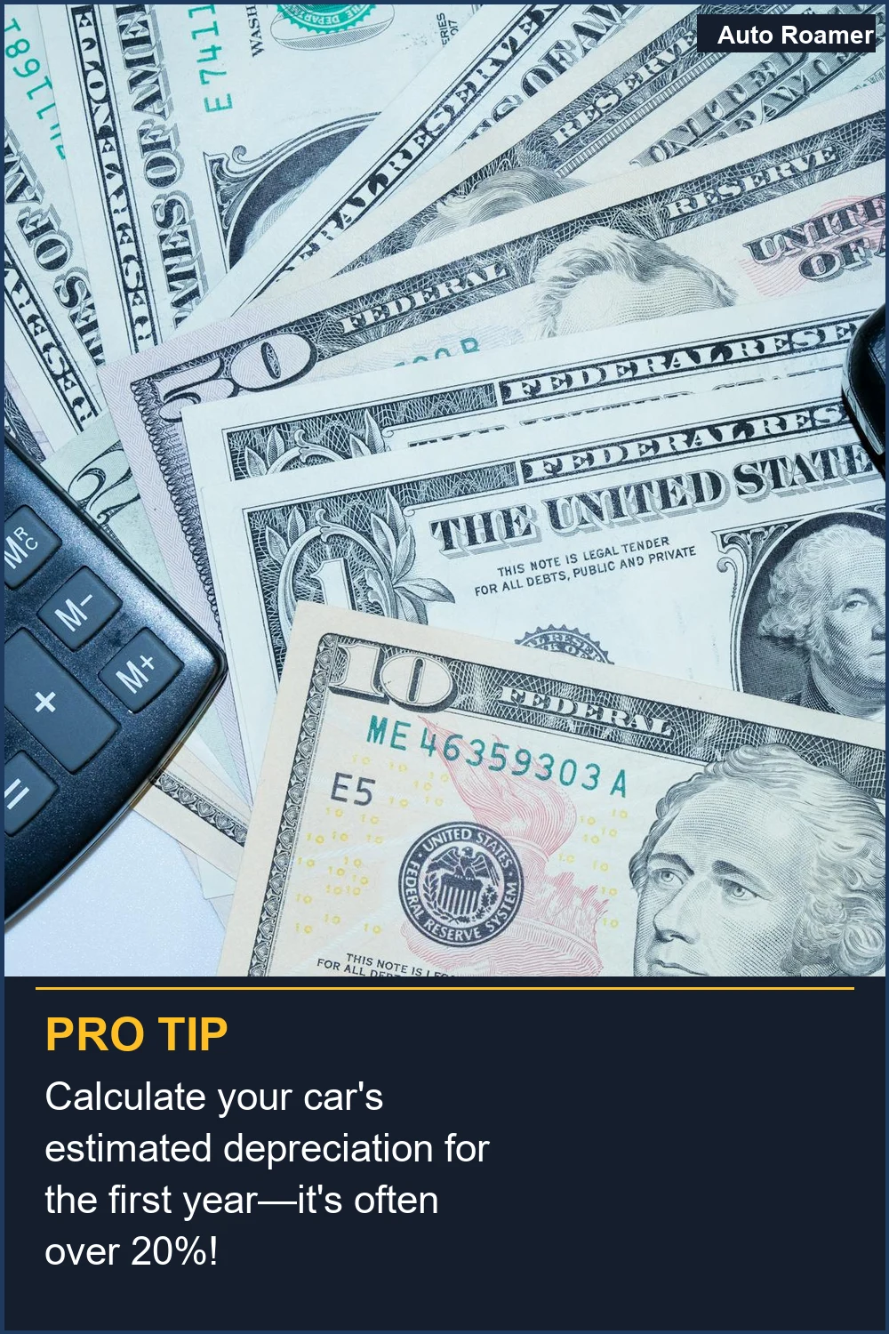 Calcula la depreciación estimada de tu coche para el primer año. ¡A menudo supera el 20%!