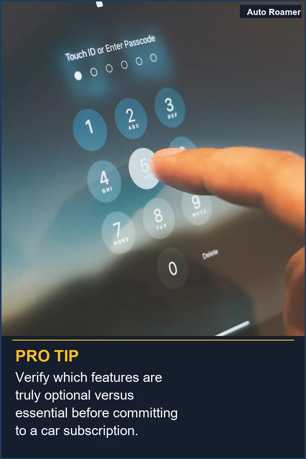 Verifique qué funciones son realmente opcionales frente a esenciales antes de comprometerse con una suscripción de coche.