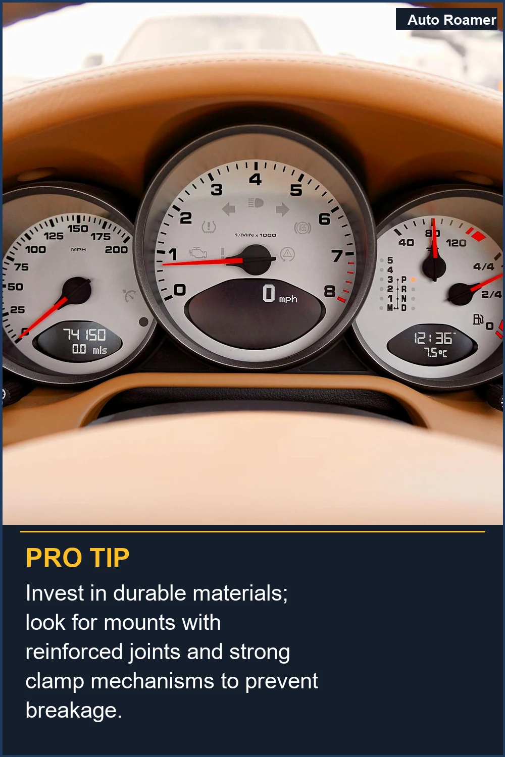 Invest in durable materials; look for mounts with reinforced joints and strong clamp mechanisms to prevent breakage.