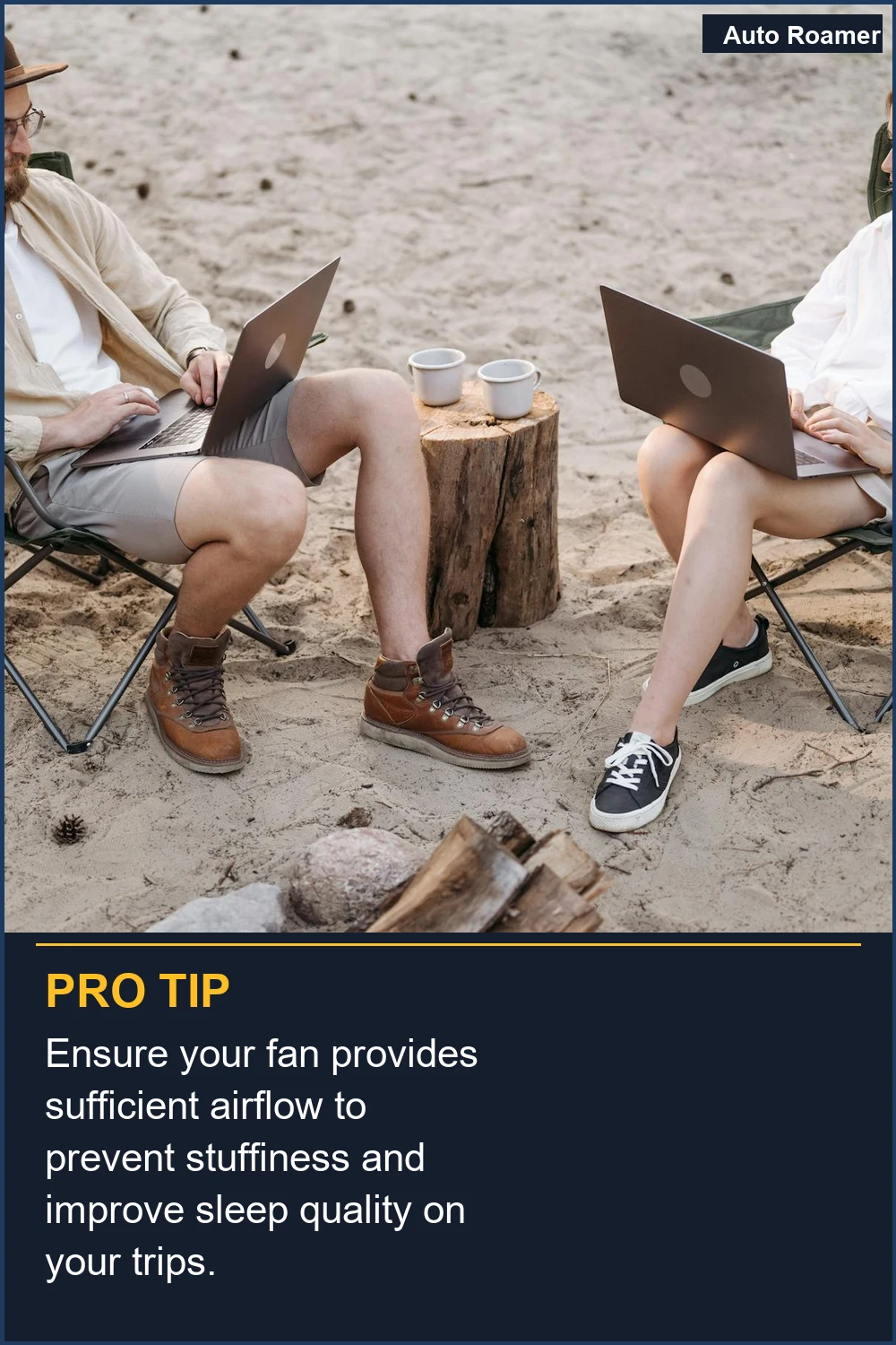 Ensure your fan provides sufficient airflow to prevent stuffiness and improve sleep quality on your trips.