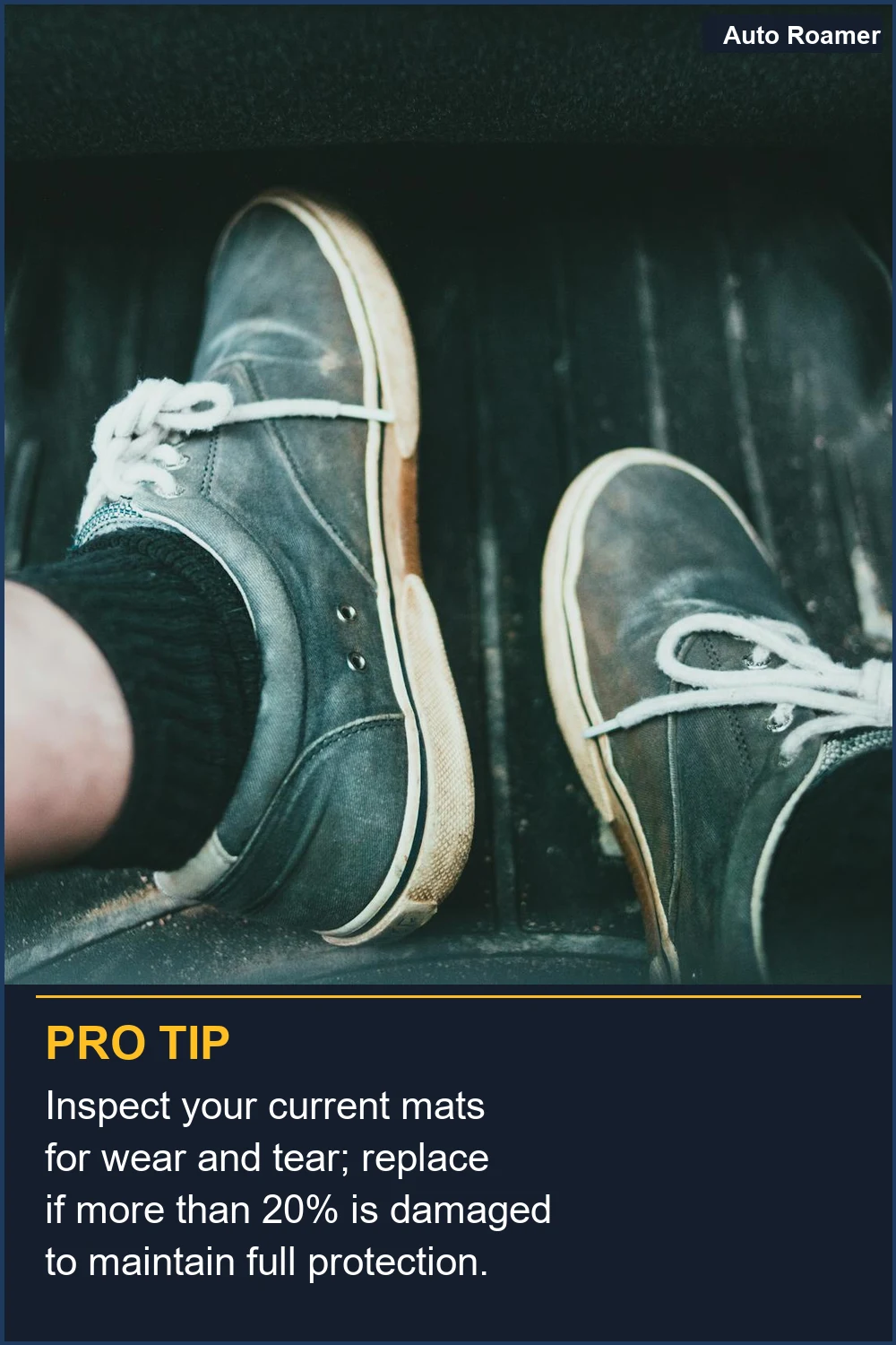 Inspect your current mats for wear and tear; replace if more than 20% is damaged to maintain full protection.