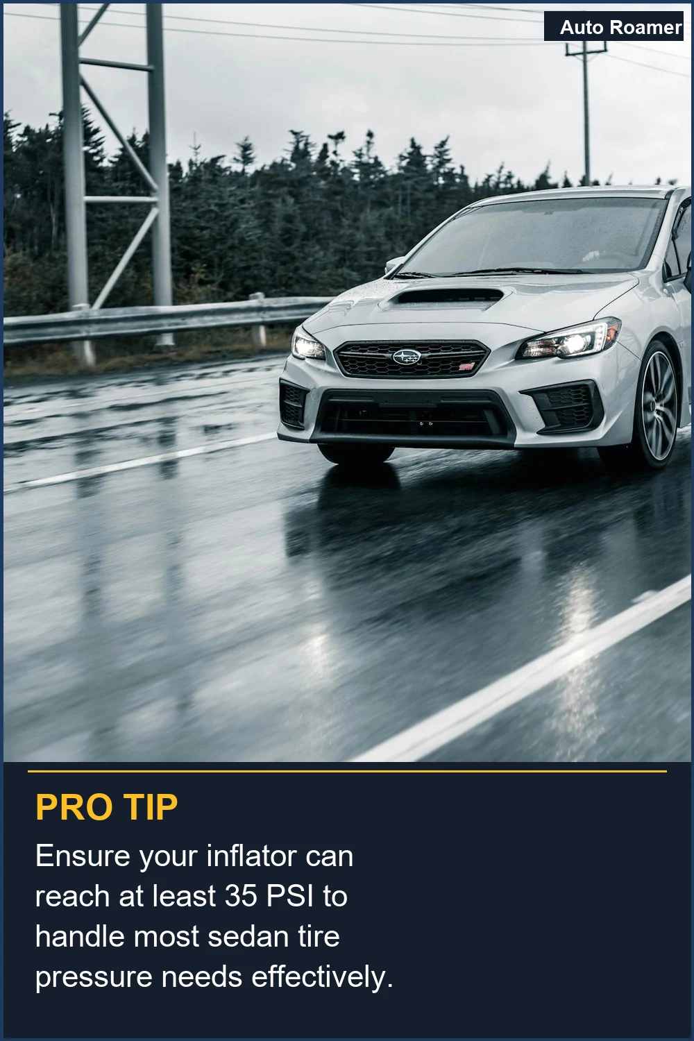 Ensure your inflator can reach at least 35 PSI to handle most sedan tire pressure needs effectively.