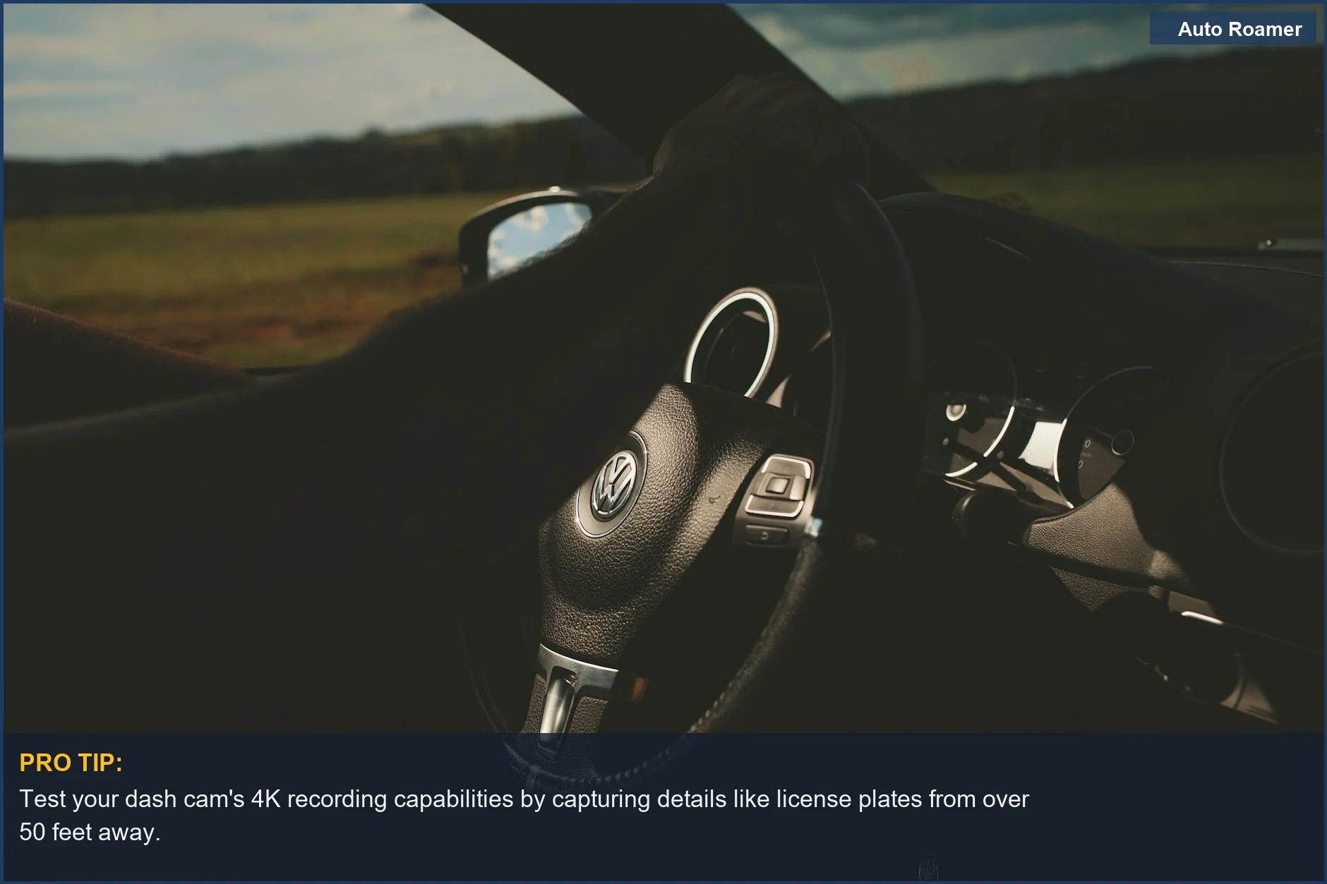 Close-up of a car's dashboard and steering wheel, demonstrating the driver's control for a detailed Cobra SC 250R performance review.