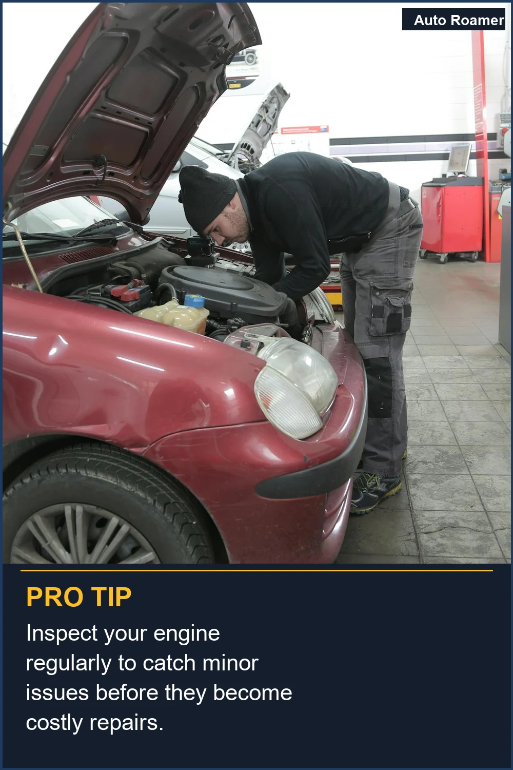 Inspect your engine regularly to catch minor issues before they become costly repairs.