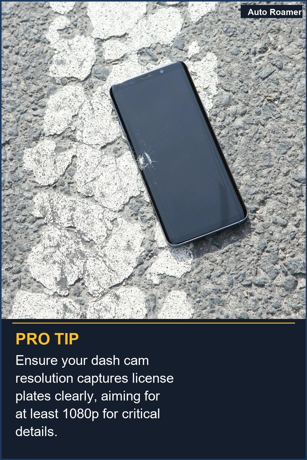 Ensure your dash cam resolution captures license plates clearly, aiming for at least 1080p for critical details.