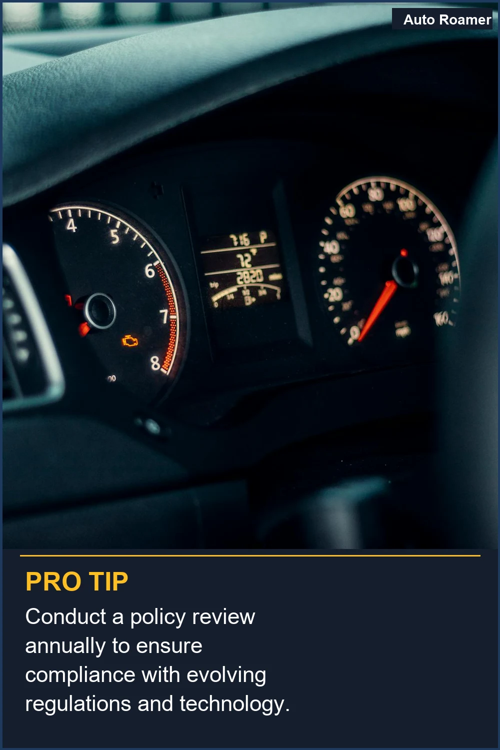 Conduct a policy review annually to ensure compliance with evolving regulations and technology.