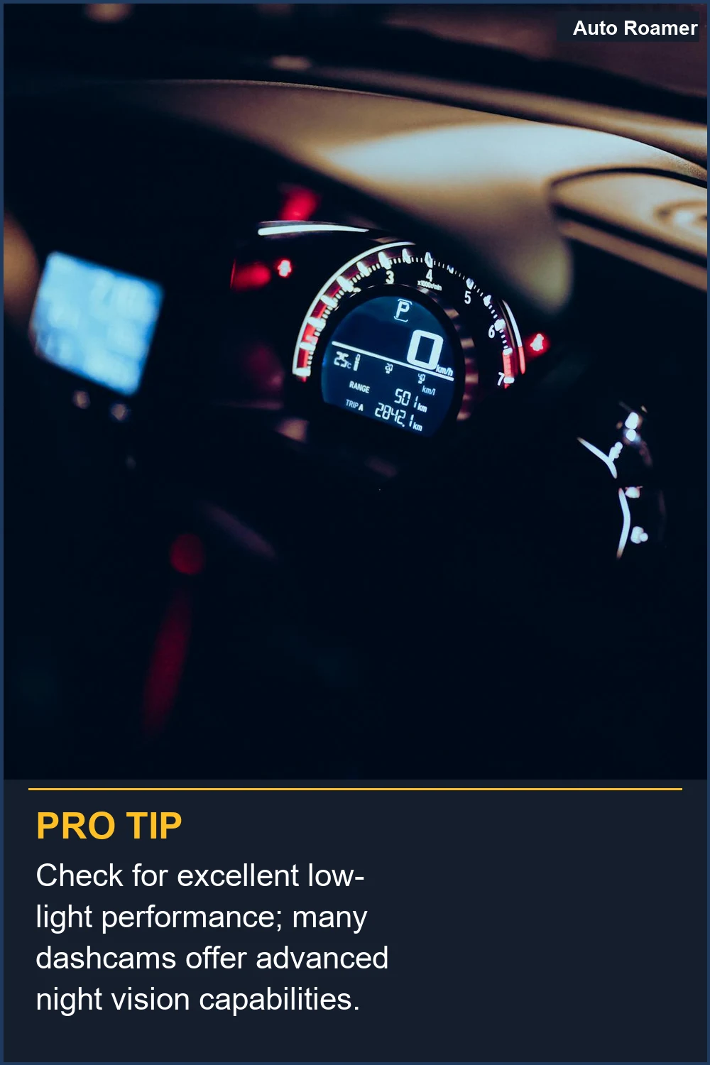 Check for excellent low-light performance; many dashcams offer advanced night vision capabilities.