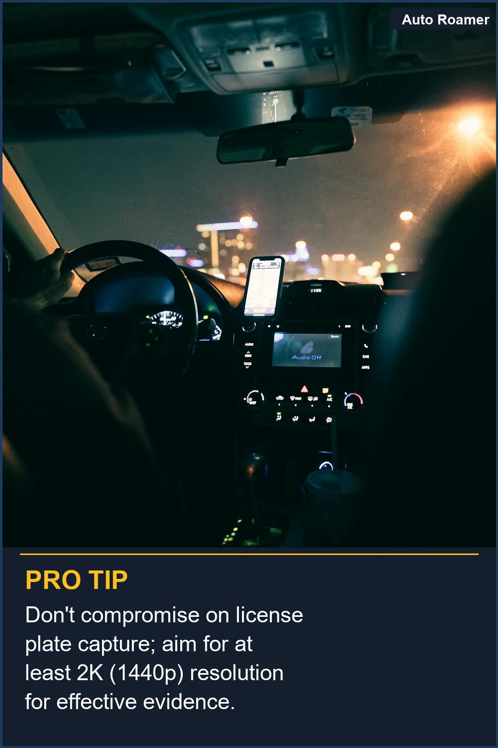 Don't compromise on license plate capture; aim for at least 2K (1440p) resolution for effective evidence.