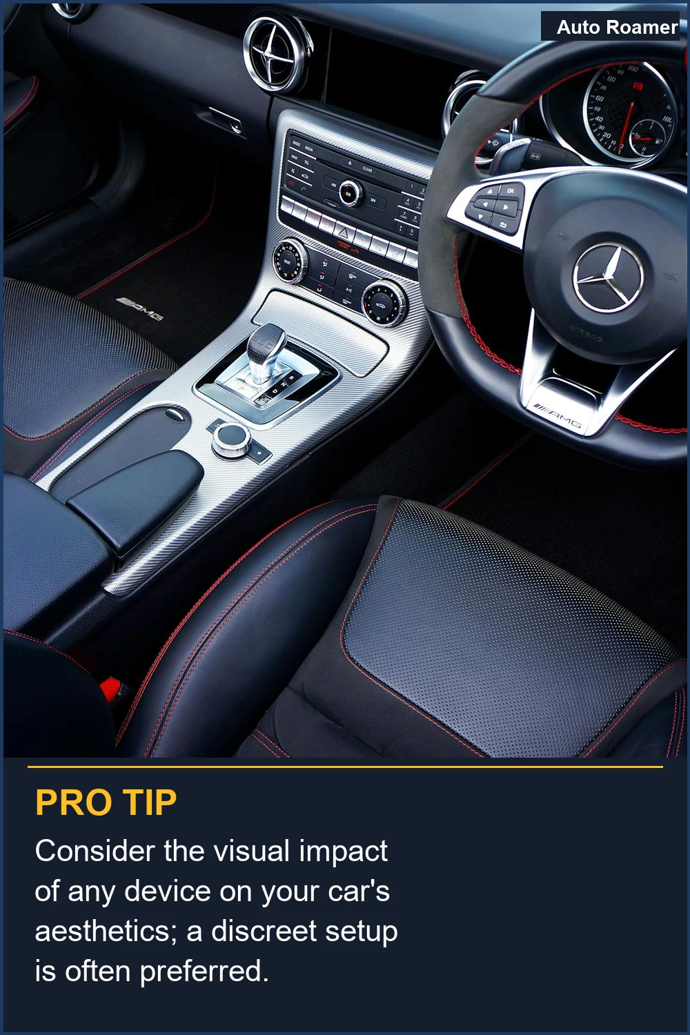 Consider the visual impact of any device on your car's aesthetics; a discreet setup is often preferred.