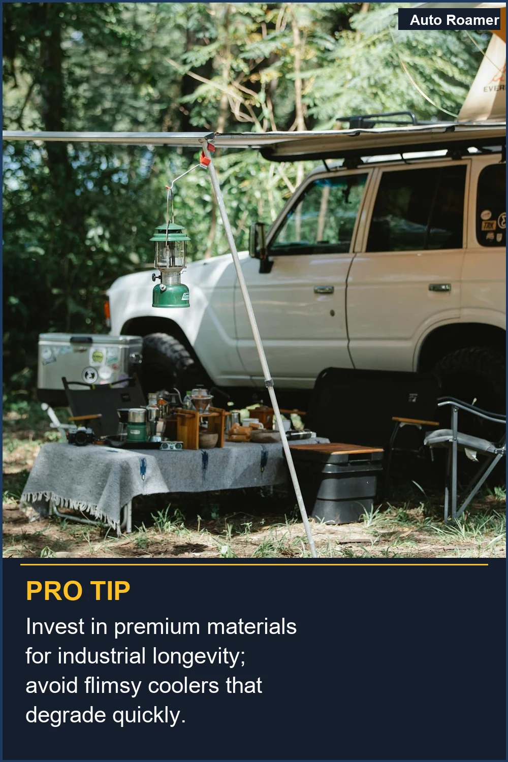 Invest in premium materials for industrial longevity; avoid flimsy coolers that degrade quickly.