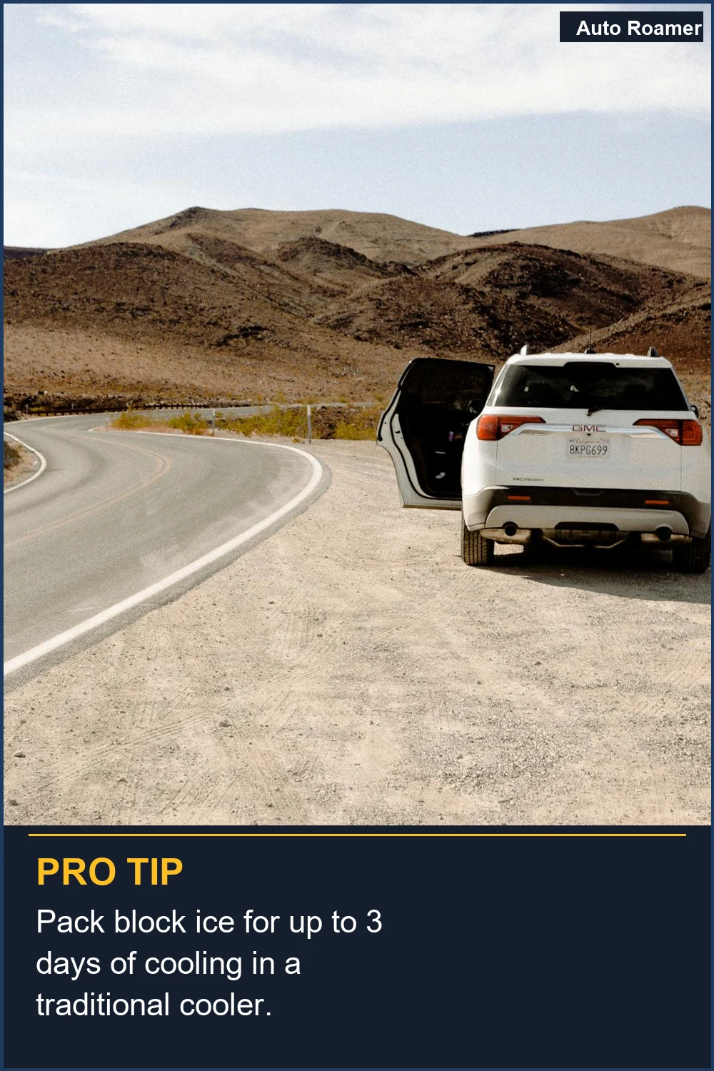 Pack block ice for up to 3 days of cooling in a traditional cooler.