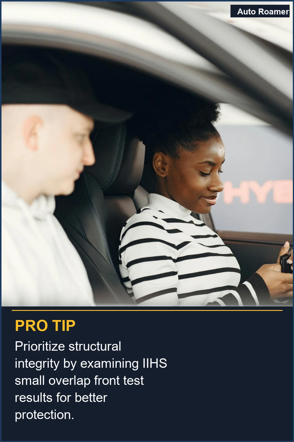 Prioritize structural integrity by examining IIHS small overlap front test results for better protection.