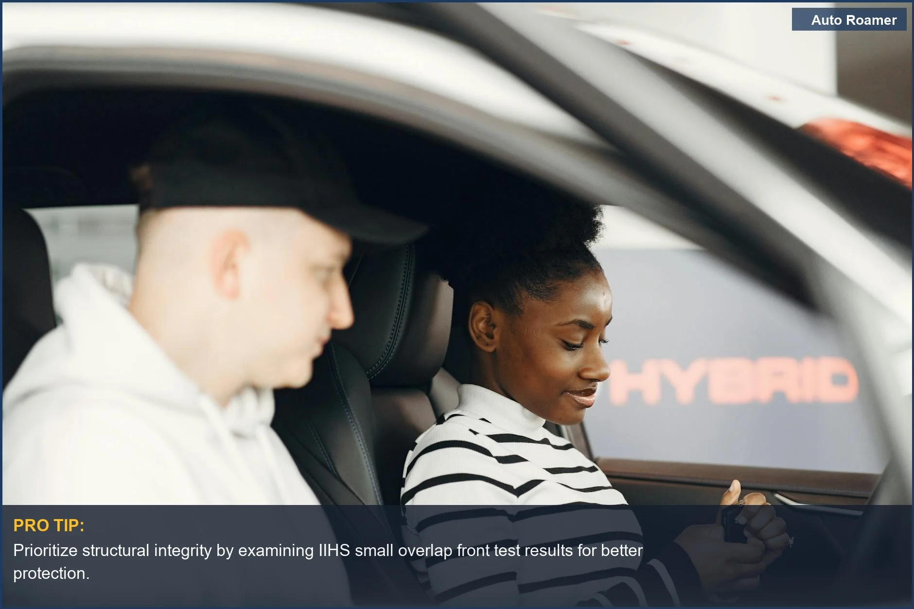 Reviewing hybrid car features for family road trip car upgrades and safety.