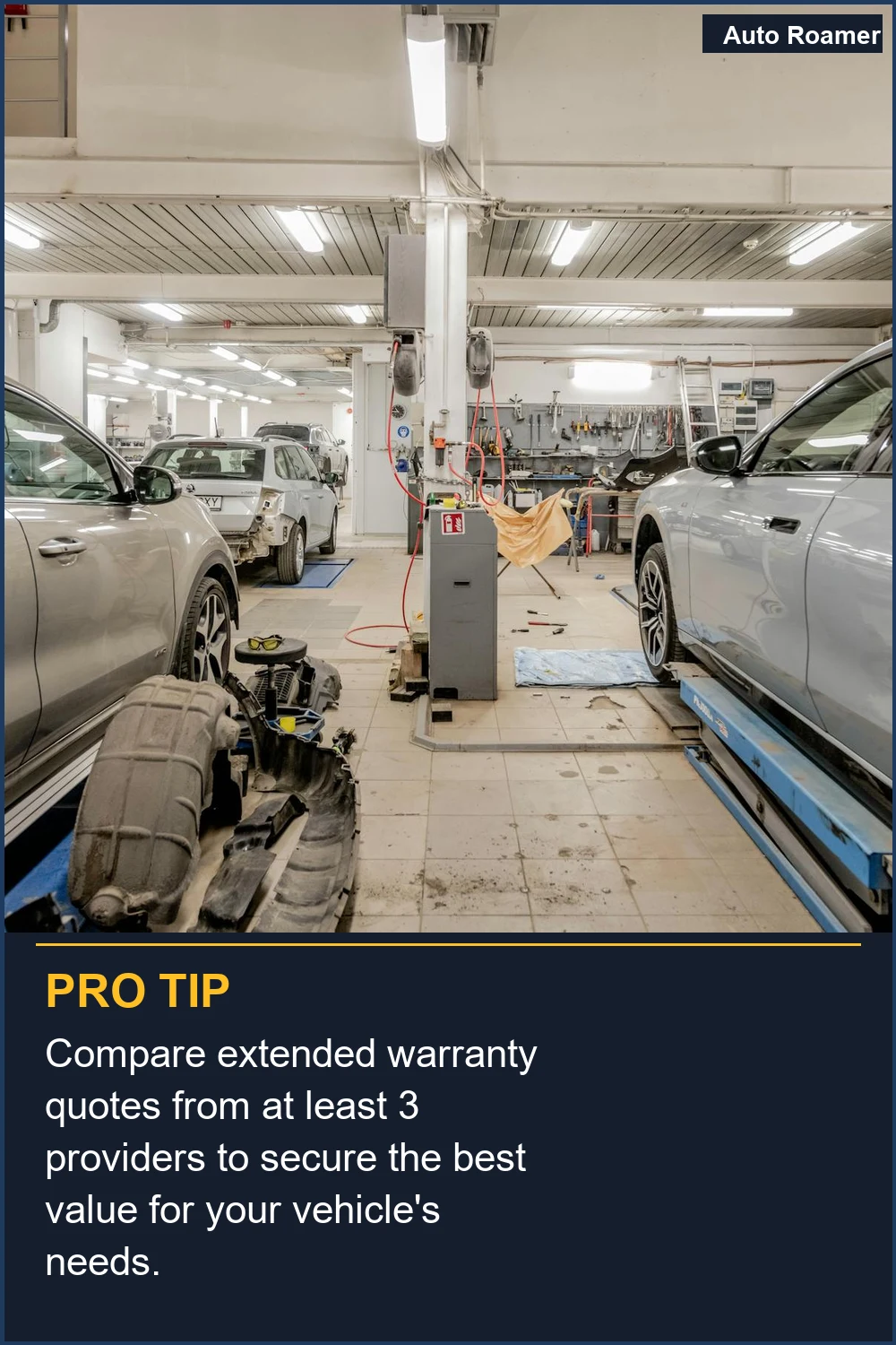 Compare extended warranty quotes from at least 3 providers to secure the best value for your vehicle's needs.