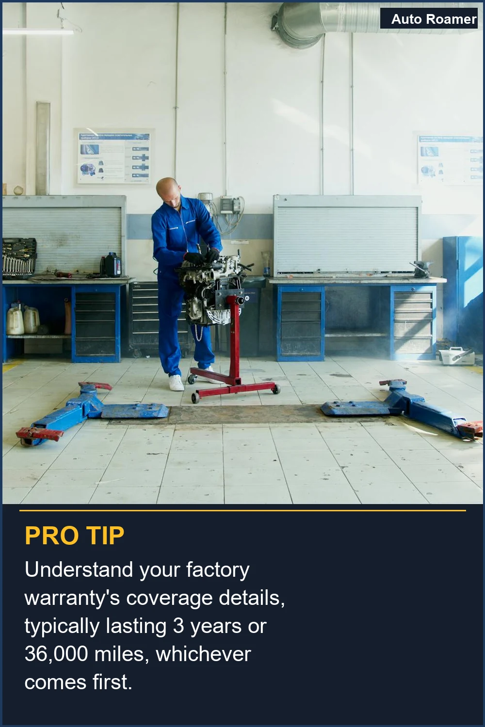 Understand your factory warranty's coverage details, typically lasting 3 years or 36,000 miles, whichever comes first.