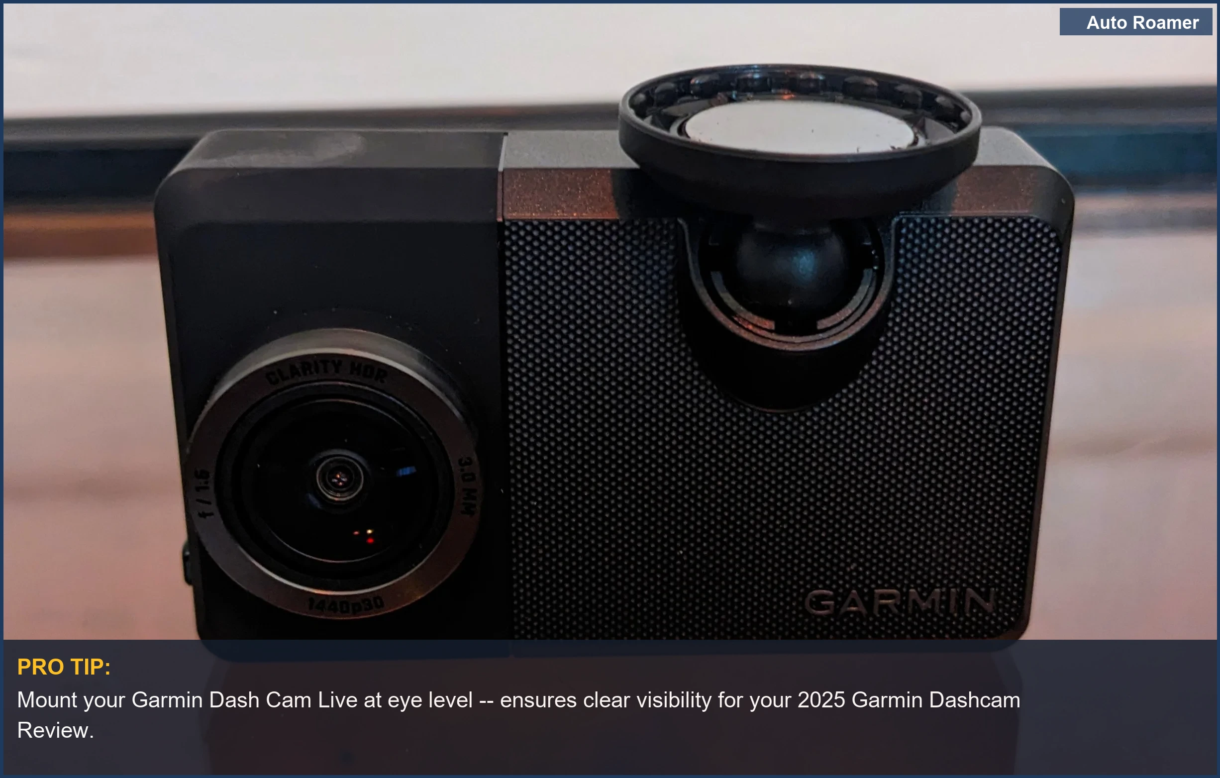 Garmin Dash Cam Live
