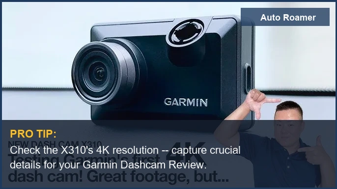 Garmin Dash Cam X310 4K