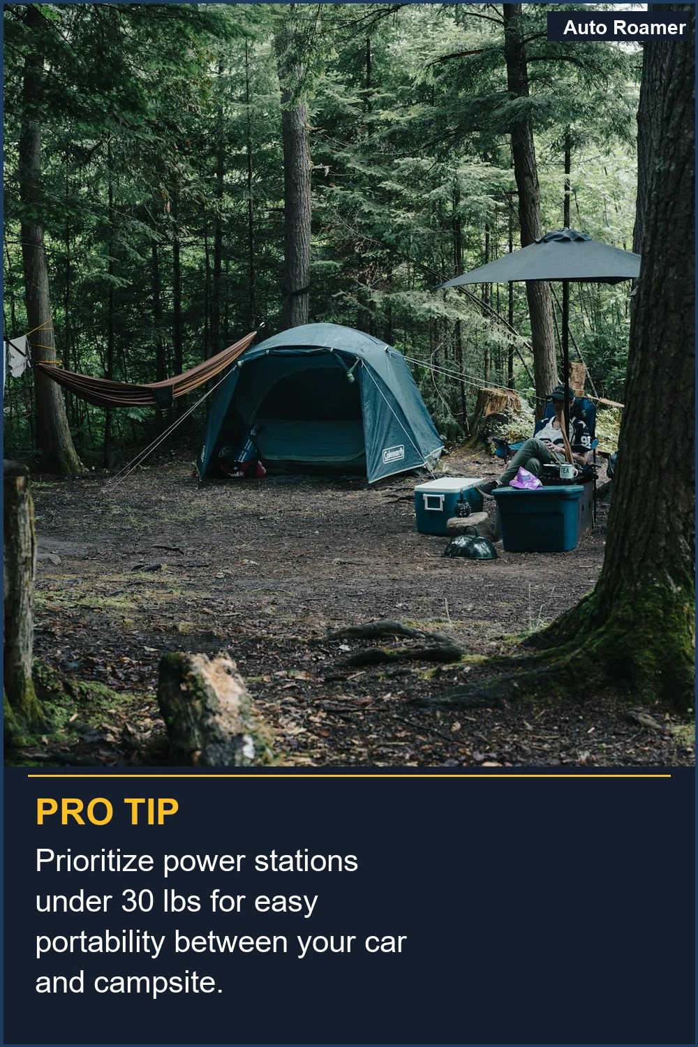 Prioritize power stations under 30 lbs for easy portability between your car and campsite.
