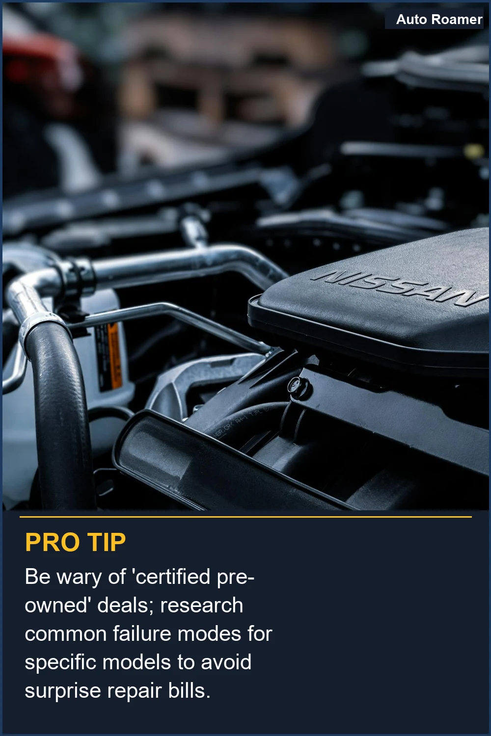 Be wary of 'certified pre-owned' deals; research common failure modes for specific models to avoid surprise repair bills.