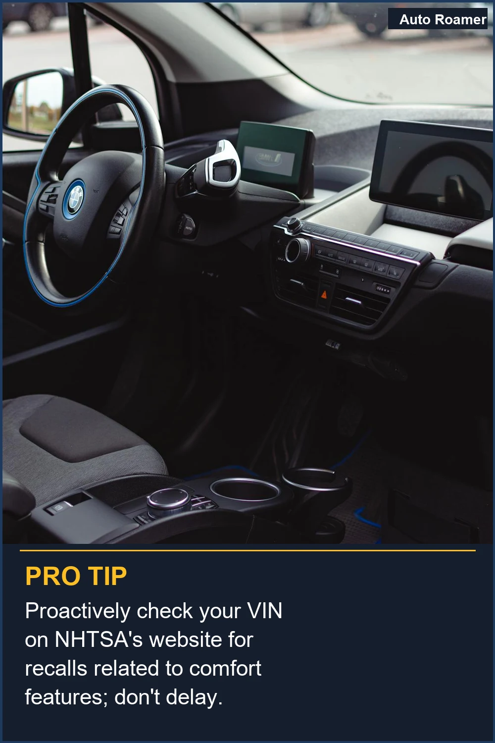 Proactively check your VIN on NHTSA's website for recalls related to comfort features; don't delay.