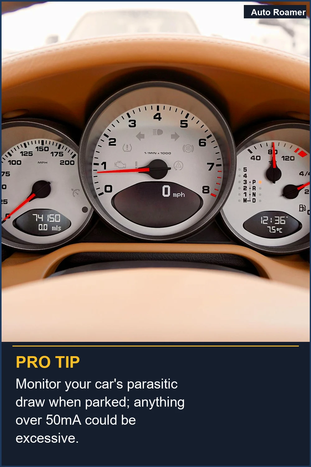 Monitor your car's parasitic draw when parked; anything over 50mA could be excessive.
