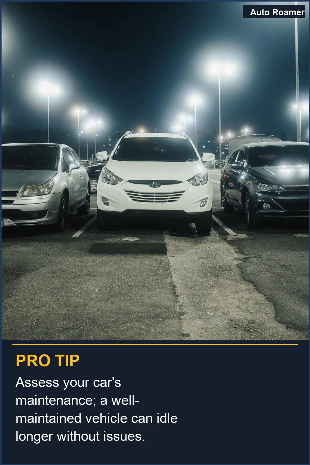 Assess your car's maintenance; a well-maintained vehicle can idle longer without issues.