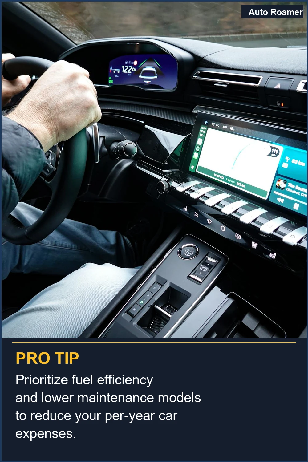 Prioritize fuel efficiency and lower maintenance models to reduce your per-year car expenses.