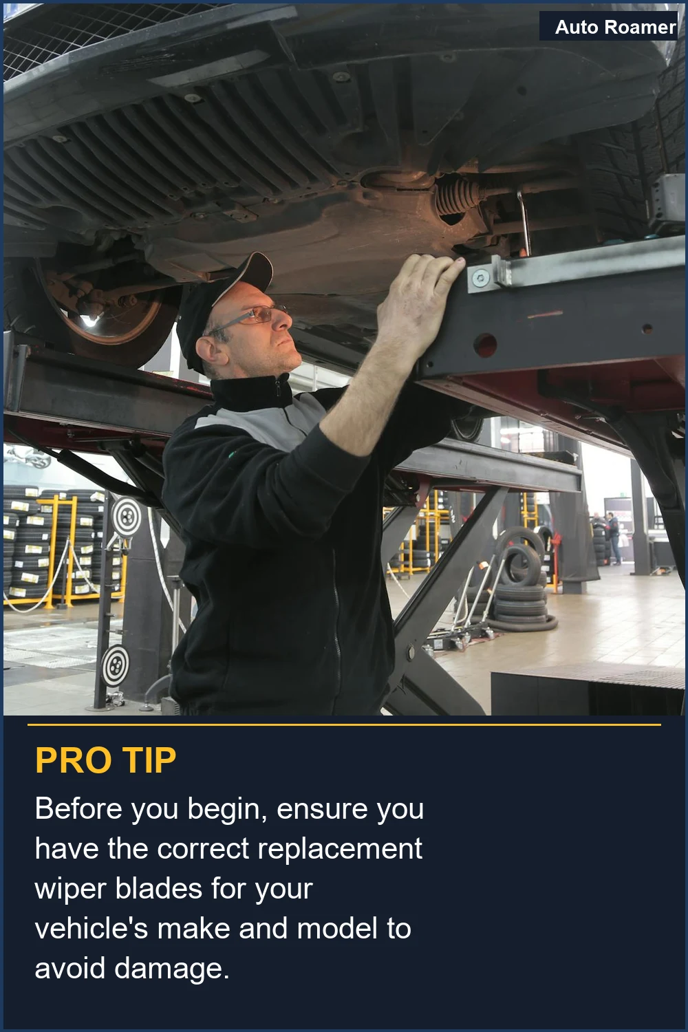 Before you begin, ensure you have the correct replacement wiper blades for your vehicle's make and model to avoid damage.