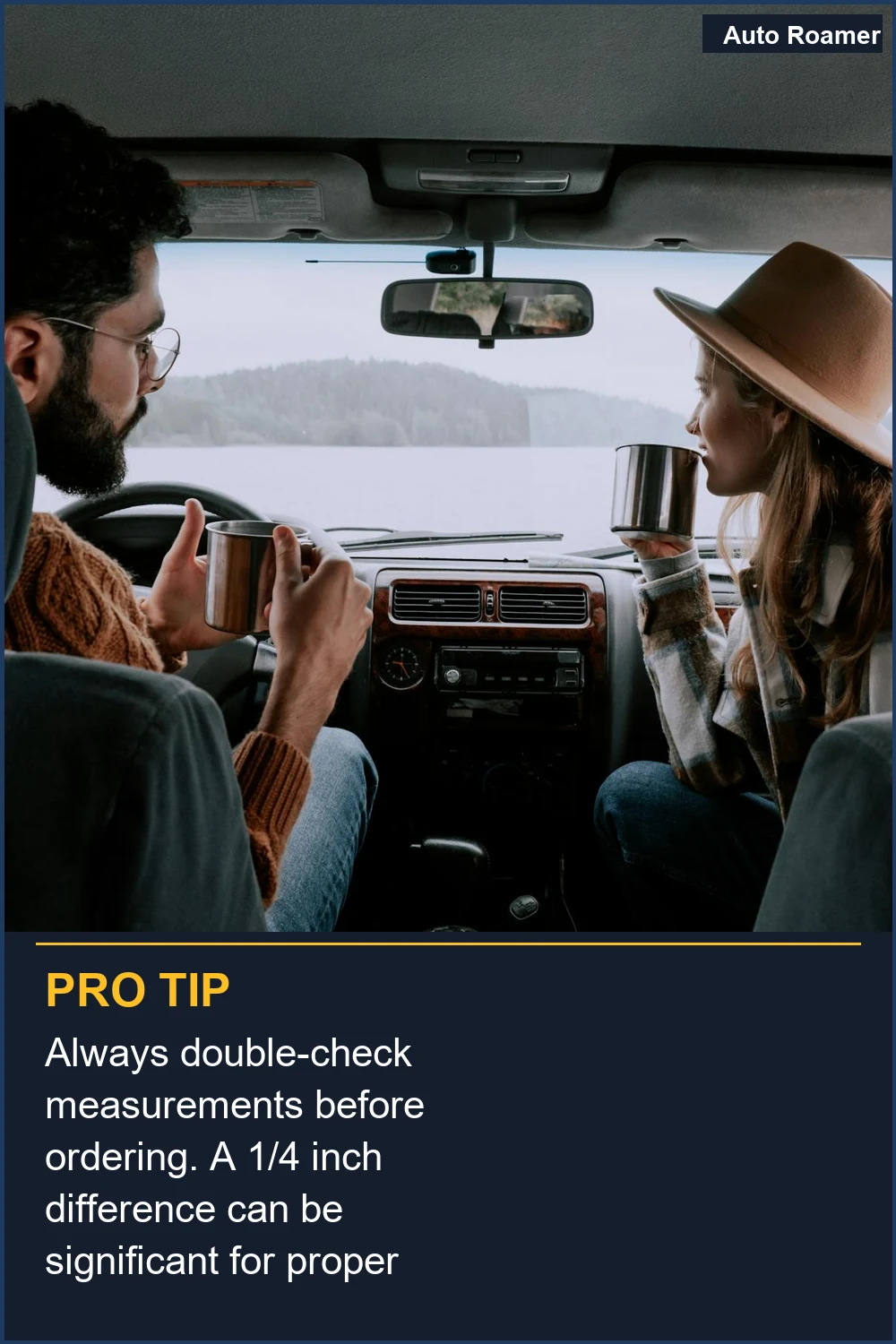 Always double-check measurements before ordering. A 1/4 inch difference can be significant for proper screen seal.