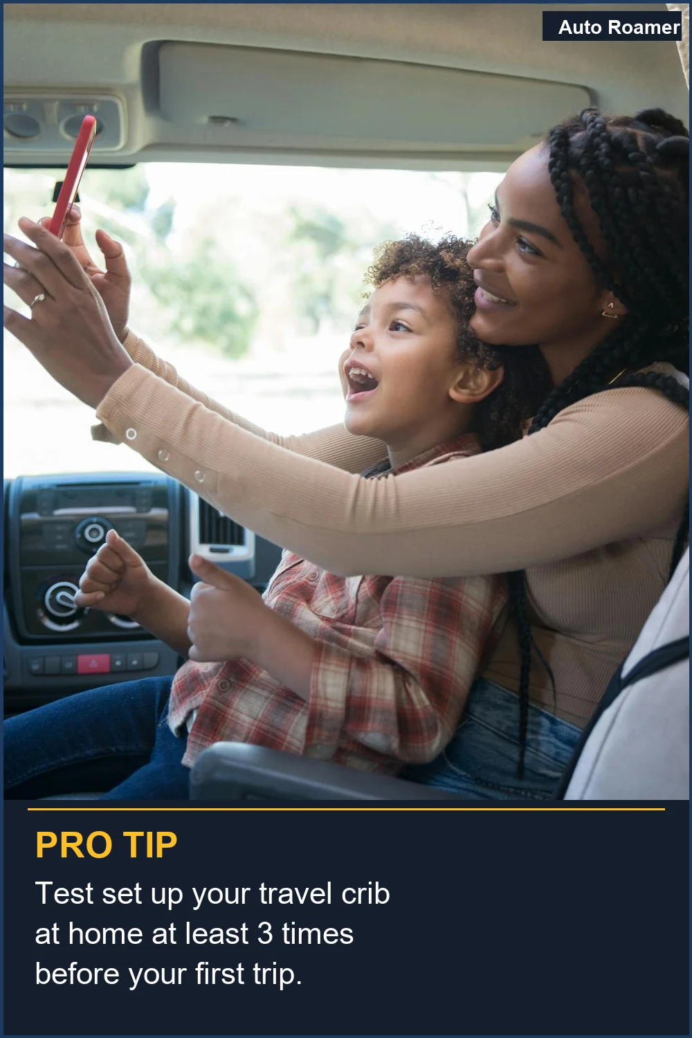 Prueba a montar tu minicuna de viaje en casa al menos 3 veces antes de tu primer viaje.