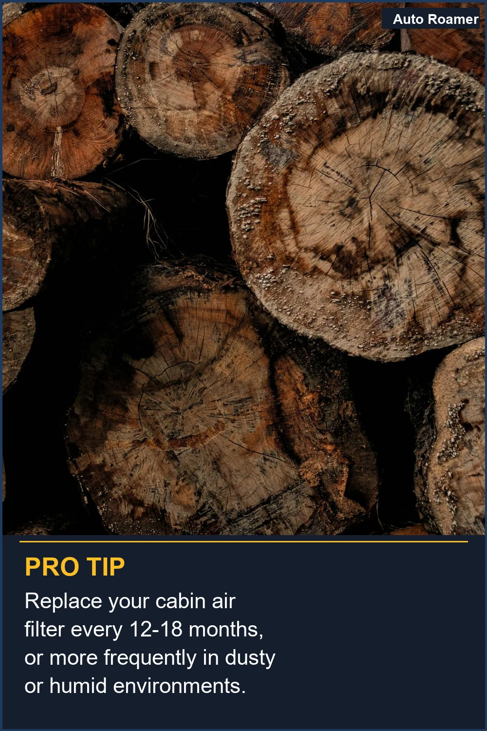 Replace your cabin air filter every 12-18 months, or more frequently in dusty or humid environments.