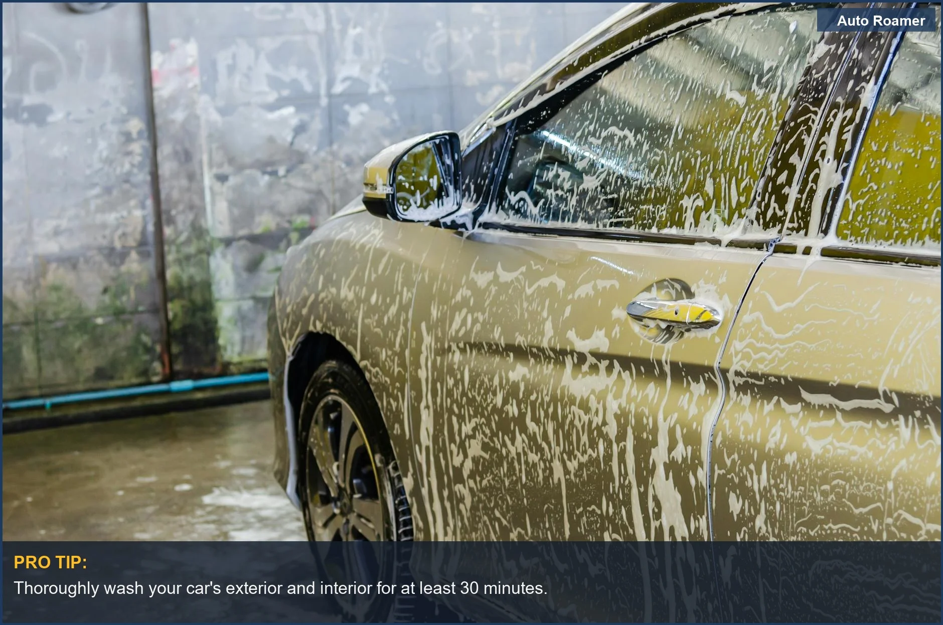 Car wash service highlighting cleaning methods to get smoke smell out of a car.