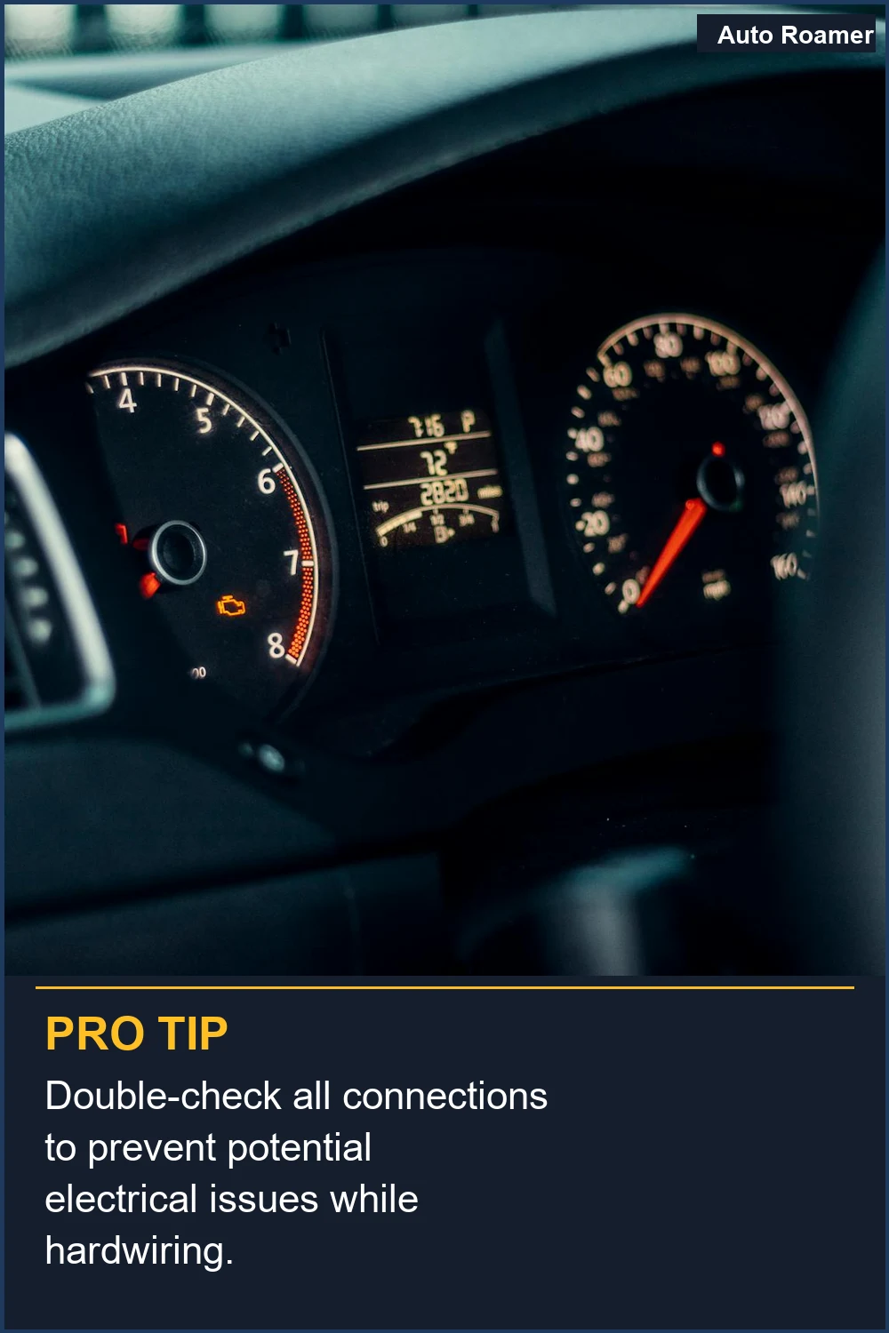 Double-check all connections to prevent potential electrical issues while hardwiring.