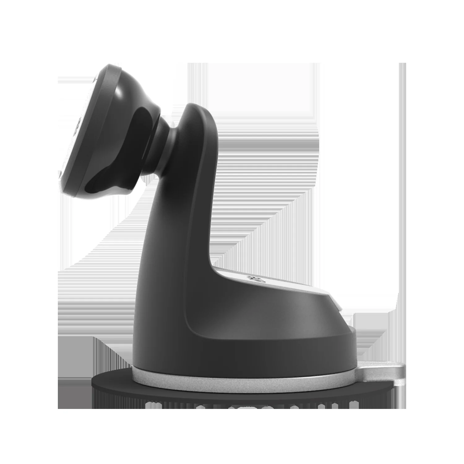 iOttie iTap 2 magnetic phone mount side profile on dashboard base
