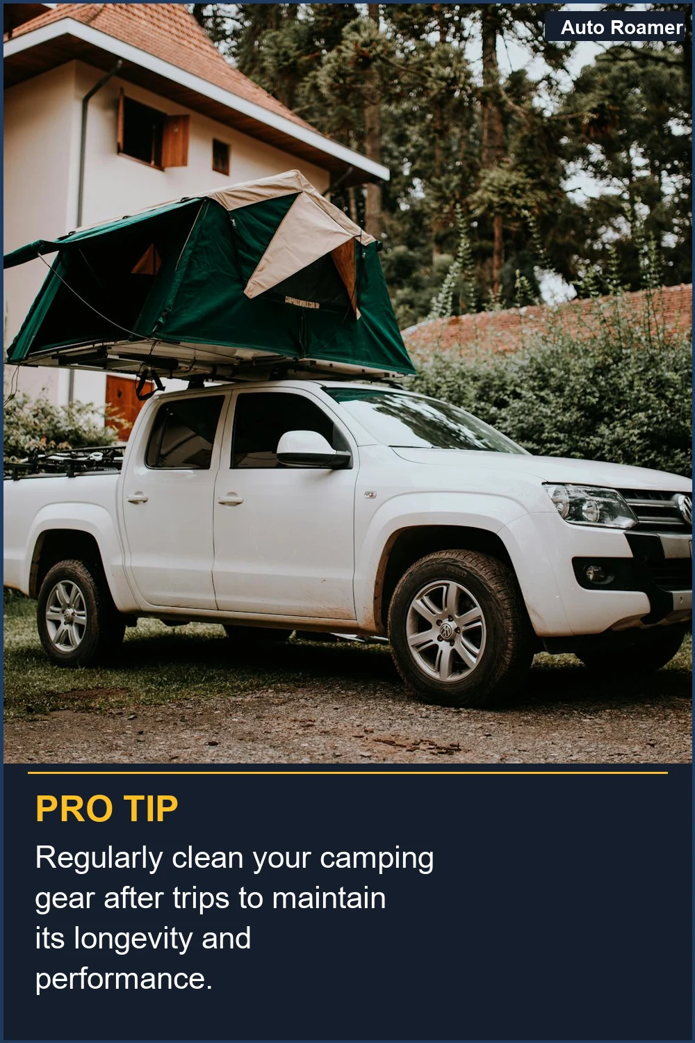 Regularly clean your camping gear after trips to maintain its longevity and performance.