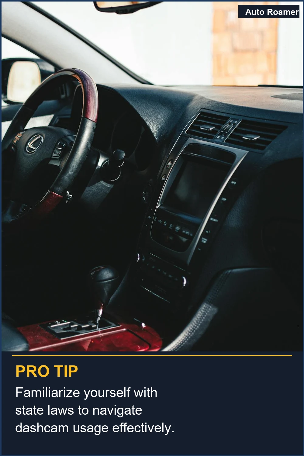 Familiarize yourself with state laws to navigate dashcam usage effectively.