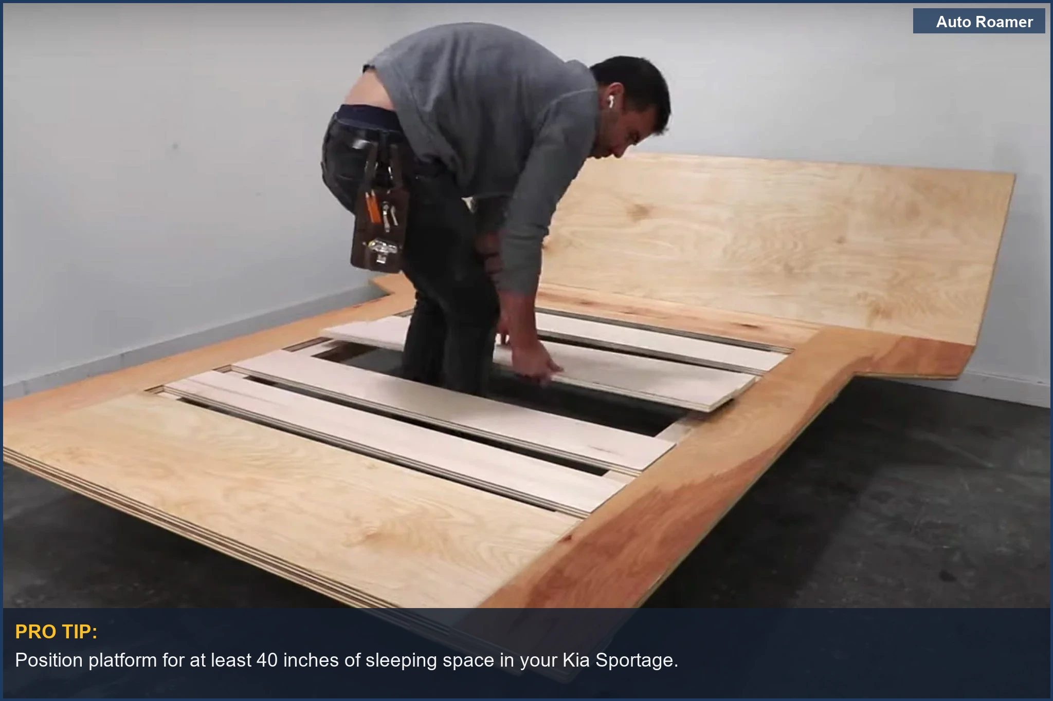 DIY Plywood Platform