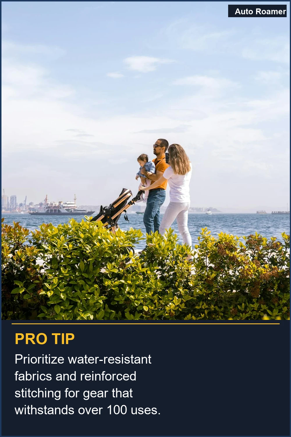 Prioritize water-resistant fabrics and reinforced stitching for gear that withstands over 100 uses.