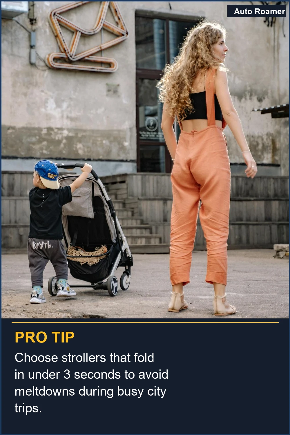 Choose strollers that fold in under 3 seconds to avoid meltdowns during busy city trips.