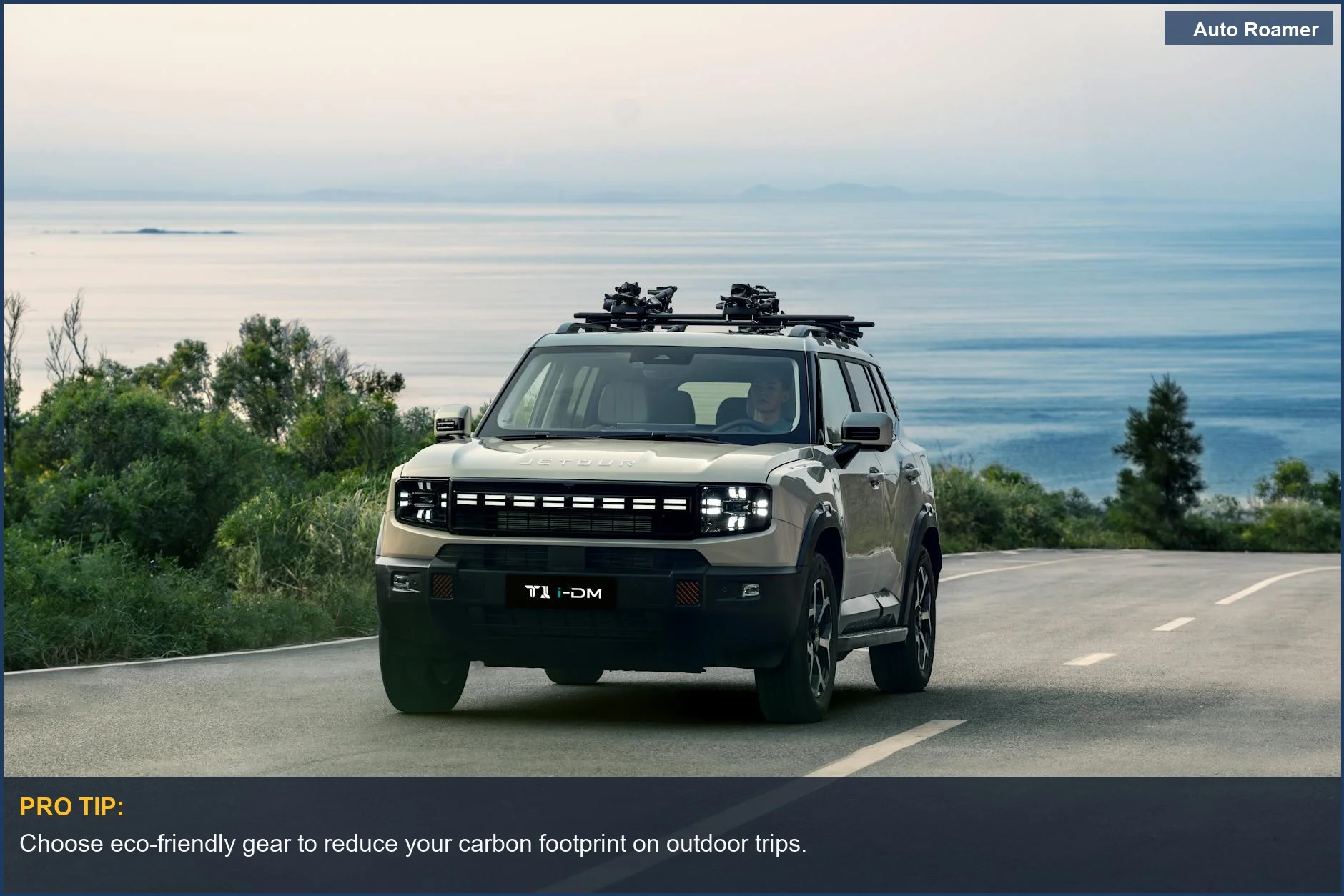 Eco-friendly SUV for camping adventures featuring Lexus GX 460 camping accessories.